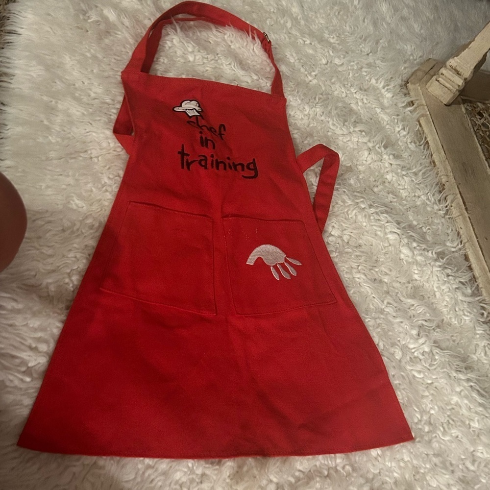 Izabella journey children collection Child apron Chief in training Hg100